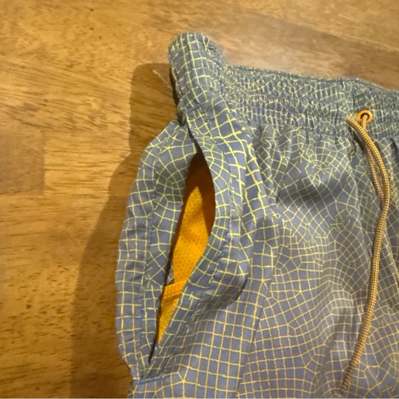 Nike Swim Mens Grid Swoosh Breaker 9" Volley Shorts Small NESSD541 724 New Tags - Picture 7 of 13